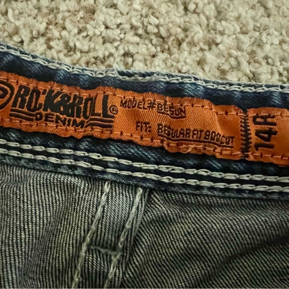 Boys Size 14 Rock n’ Roll Bootcut Jeans - Picture 3 of 3